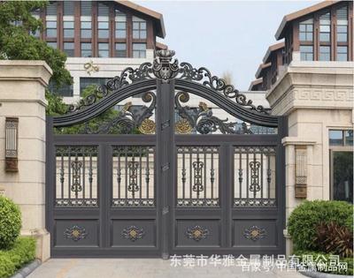 鋁藝大門 守護(hù)與美學(xué)的詩意和諧